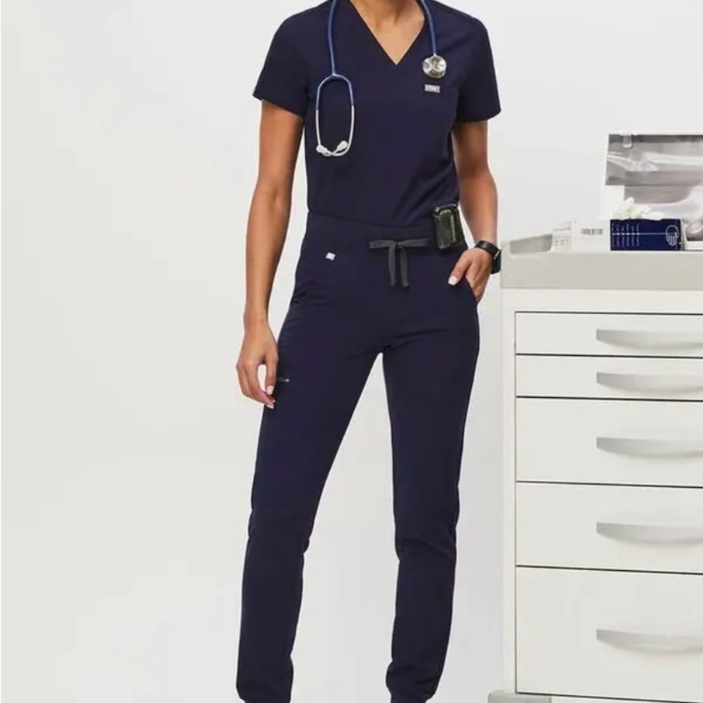 Figs Navy Blue Women's Joggers